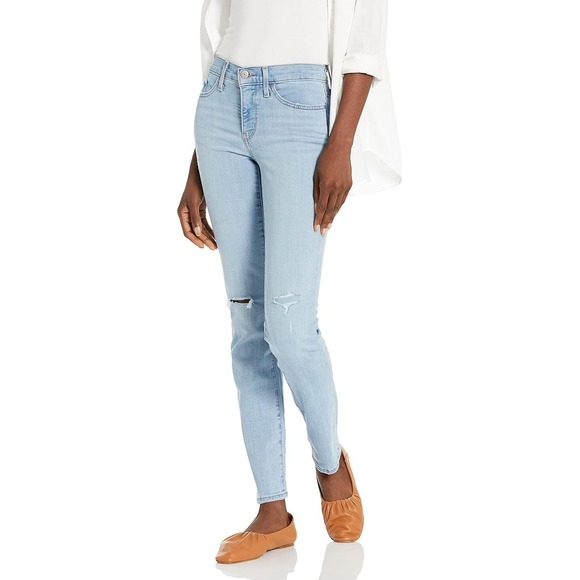 Levi's Denim - Levi's Women's 314‎ Shaping Straight Jeans, Lapis Stop, 14 Long, 32/32